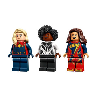 【臺中翔智積木】LEGO 樂高 漫威 超級英雄 76232 人偶合售 驚奇隊長、驚奇少女、莫妮卡·藍博 含配件