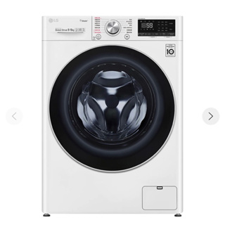 LG 蒸氣滾筒洗衣機 (蒸洗脫烘)｜洗衣9公斤+烘衣6公斤 (冰瓷白) WD-S90VDW