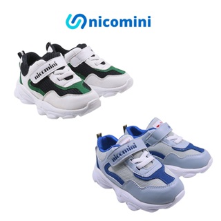 【輕量支撐/預防變形】台灣nicomini老爹機能鞋---D013黑綠/D013灰藍