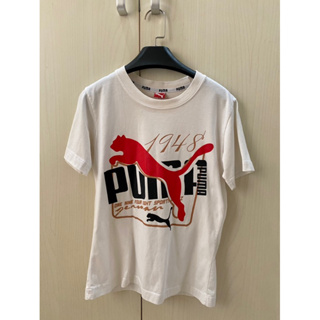 PUMA 短袖LOGO印花休閒上衣（S size）