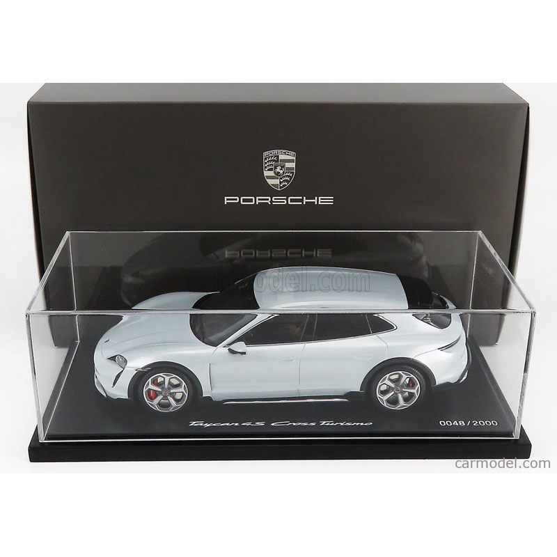 Porsche 保時捷原廠 1/18 模型 • Taycan 4S Cross Turismo