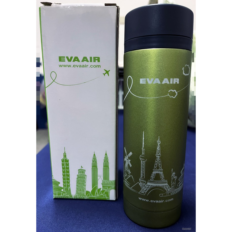 全新品EVA AIR長榮絕版紀念保溫杯300ml