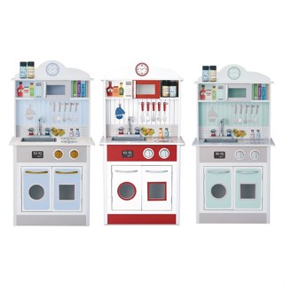 Teamson 馬德里木製家家酒兒童廚房玩具|廚具組(多款可選)【麗兒採家】