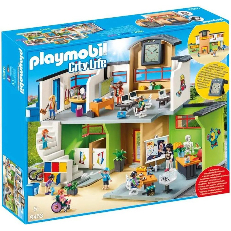 鍾愛一生德國玩具 Playmobil 摩比 9453 學校