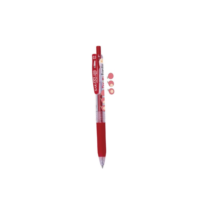 斑馬ZEBRA x 弗魯特家族 鋼珠筆 0.5mm(JJ15-TKF)-紅 墊腳石購物網