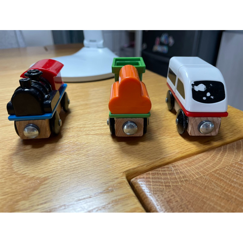KEA 玩具火車 3件組 LILLABO 玩具火車 (二手/9成新)