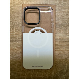 犀牛盾 適用iPhone 15 pro max Clear(MagSafe兼容)透明防摔手機殼|白白日記系列/一片白
