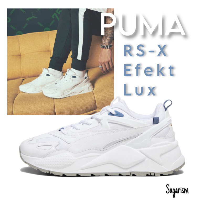 PUMA RS-X Efekt Lux 復古 休閒鞋 厚底 男女尺寸 瘦子 廣告款 75週年 白鞋 39315303
