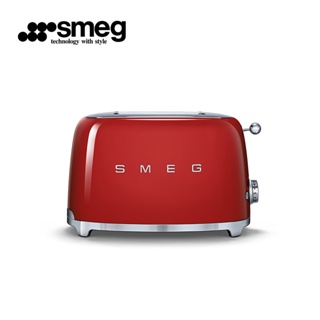 【SMEG】義大利2片式烤麵包機-魅惑紅