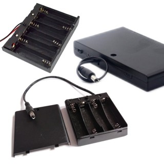 電池盒3號 4-8節 含蓋 電池盒 塑料電池盒 帶線 外蓋 串聯【DY309 DY310 DY311】
