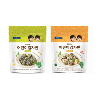 【BEBECOOK】幼兒初食海苔酥 12M+(原味/海味蔬菜) 25g/包 | 韓國