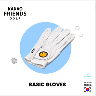 【KAKAO FRIENDS GOLF 男款羊皮單手套 Ryan萊恩（左）】高爾夫手套 下場用品