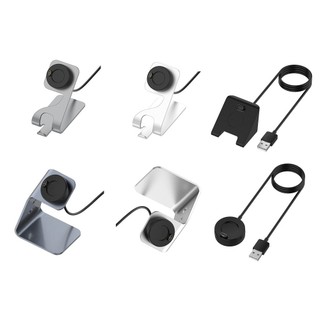 【圓盤立式充電座充】適用 Garmin Instinct Crossover 太陽能 AMOLED通用 充電線