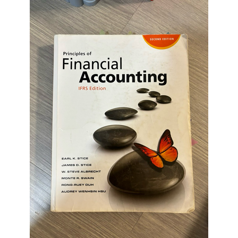 Principles of Financial Accounting IFRS Edition 初級會計學