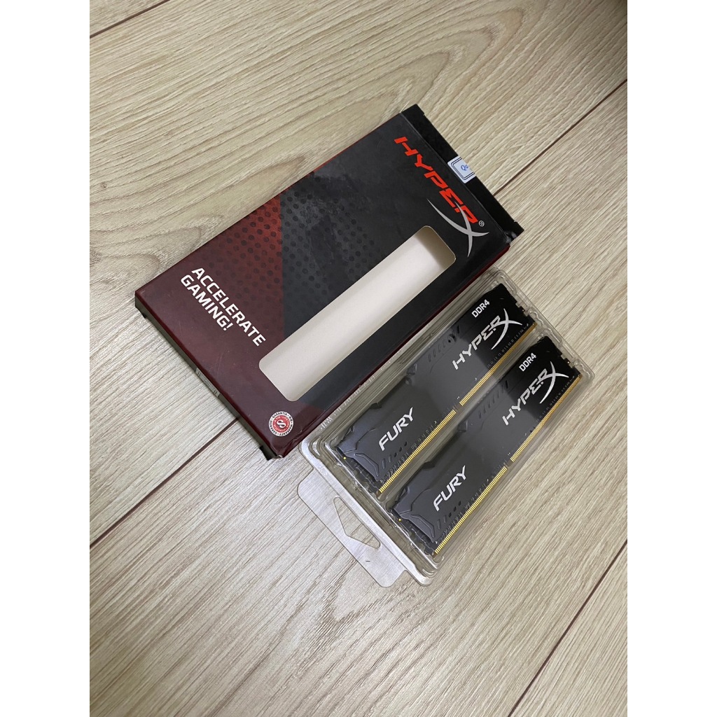 金士頓 Kingston DDR4 2666 16G (8G*2) 超頻記憶體 HX426C15FBK2/16