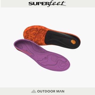 [Superfeet] 女款 TrailBlazer 紫色碳纖健行鞋墊