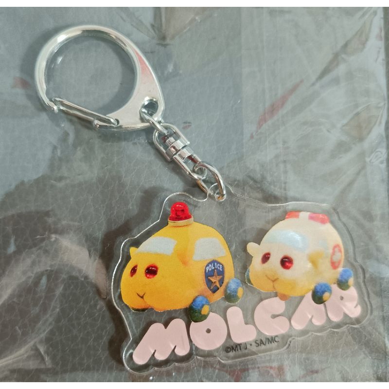 * 降價出清 日本 天竺鼠車車 警察車車 救護車車 造型 壓克力 吊飾 鑰匙圈
