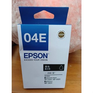 EPSON T04E150原廠黑色04E-EPSONXP-2100/XP-2101/XP-4101/WF-2831
