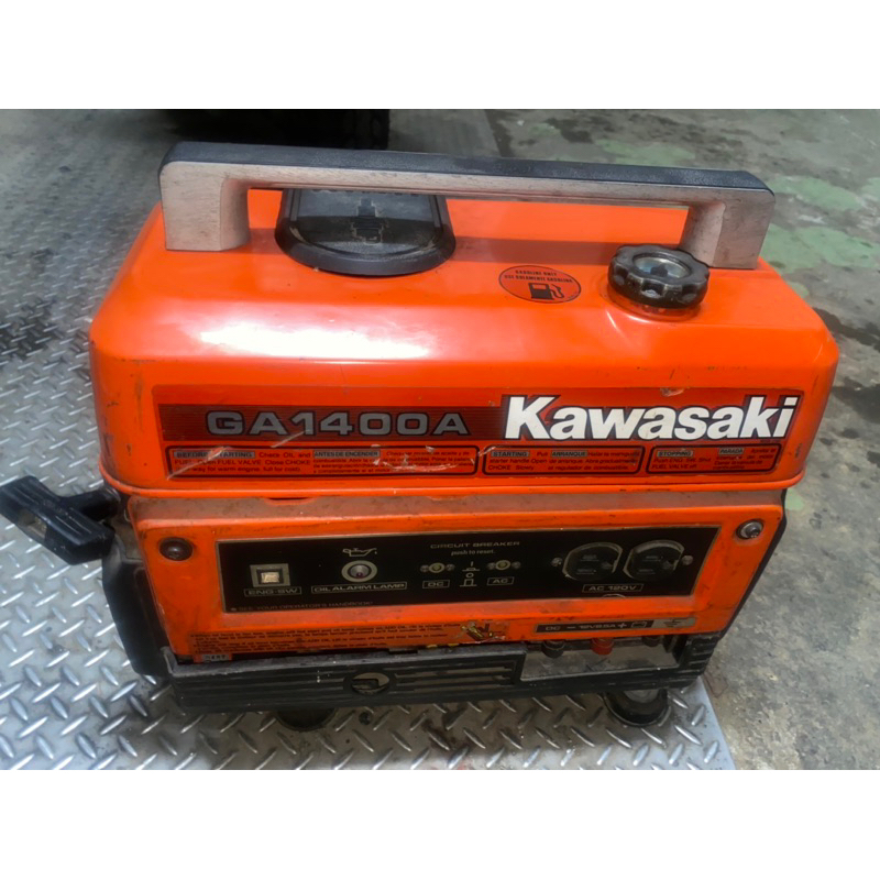 Kawasaki GA1400A發電機 四行程擎