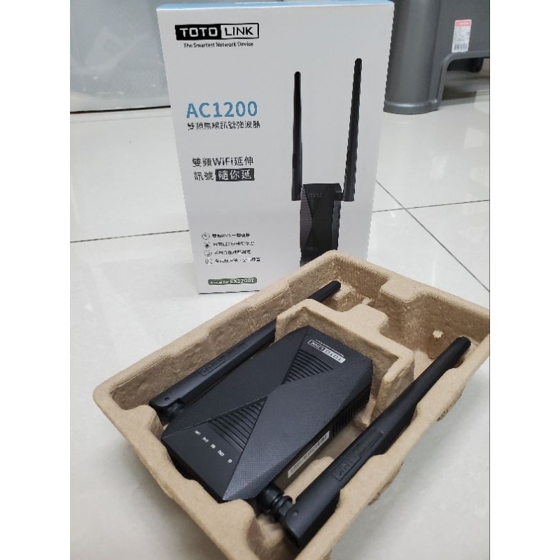 TOTOLINK AC1200 EX1200T wifi 訊號增強器 延伸器 強波器 放大器 無線信號延伸器 無線網路