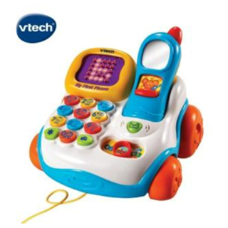 【公司貨】VTECH ❤ 智慧學習電話機 玩具 兒童玩具 電話玩具 ( 有字母、數字、動物聲音 )