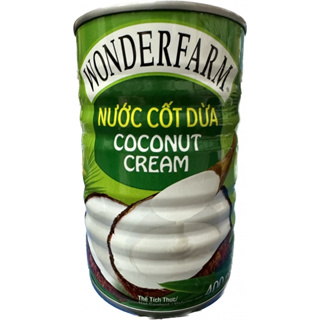 越南大農莊椰漿WONDERFARM Coconut Milk 400ml(鐵罐)