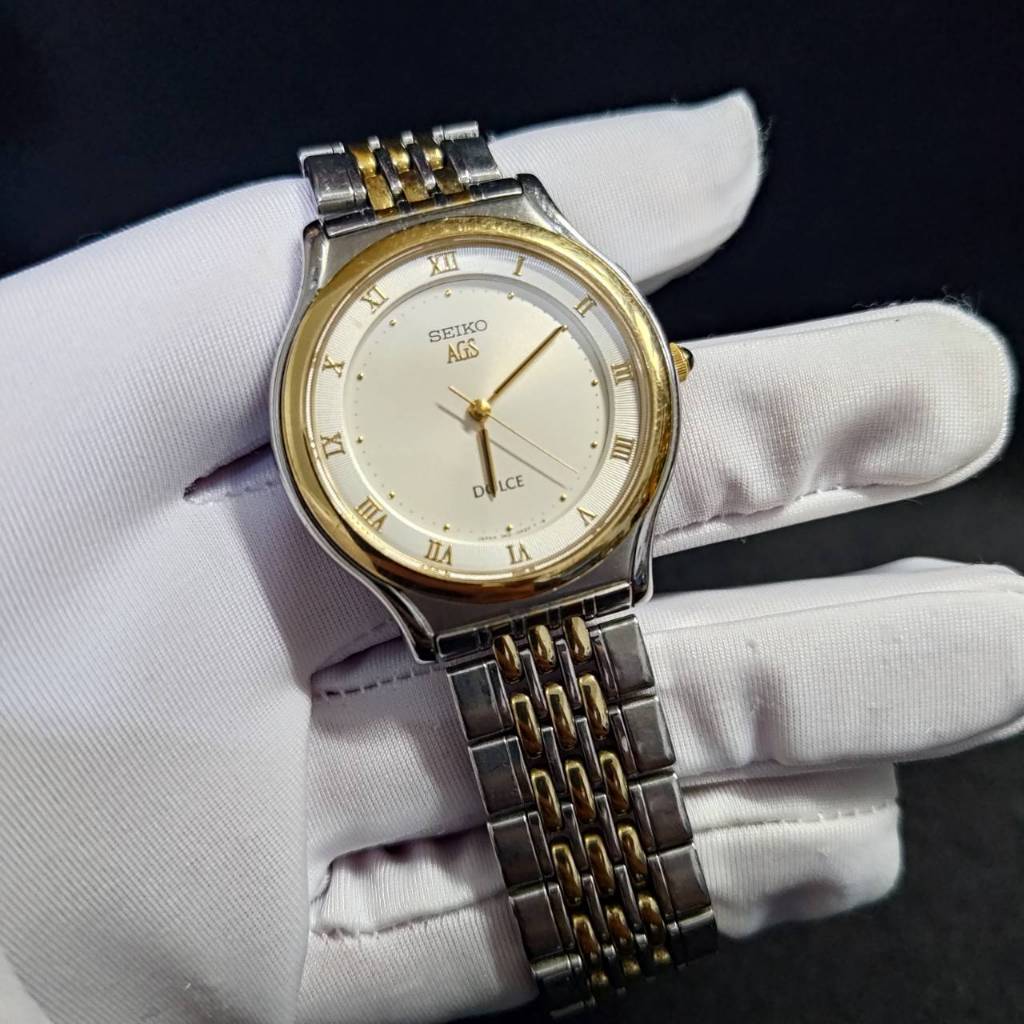 |Vintage 古董錶 | SEIKO DOLCE AGS   人工動力續航 品項佳 動力儲存