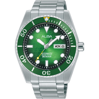 ALBA 雅柏 綠魟魚200米機械錶 AL4437X1/Y676-X047G