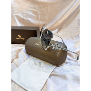 麗睛眼鏡【Omas design】水晶太陽眼鏡 可刷卡分期 ALISSA 水晶鋯石太陽眼鏡 精品太陽眼鏡 限量鑽石眼鏡