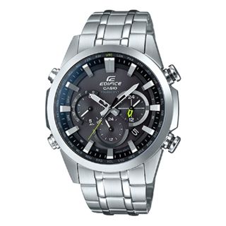 【CASIO 卡西歐】EDIFICE 太陽能電波三眼三針腕錶 EQW-T630YD-1A 44mm 現代鐘錶