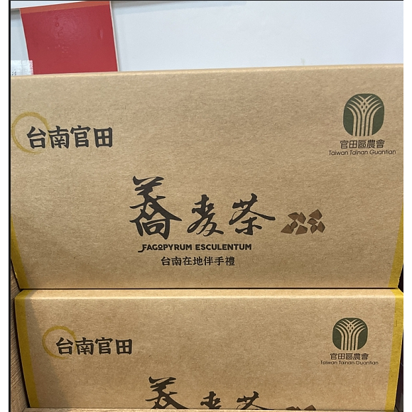 ♛妮塔小舖♛【官田農會】蕎麥茶 6g*18入/盒 五穀之王 有益腸胃健康 不含咖啡因