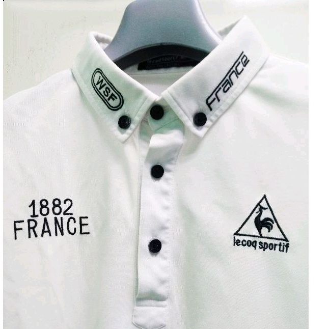 【Ie coq sportif polo衫】法國  公雞 細緻 網眼 運動衫 （L）🔸女生/高球運動衫