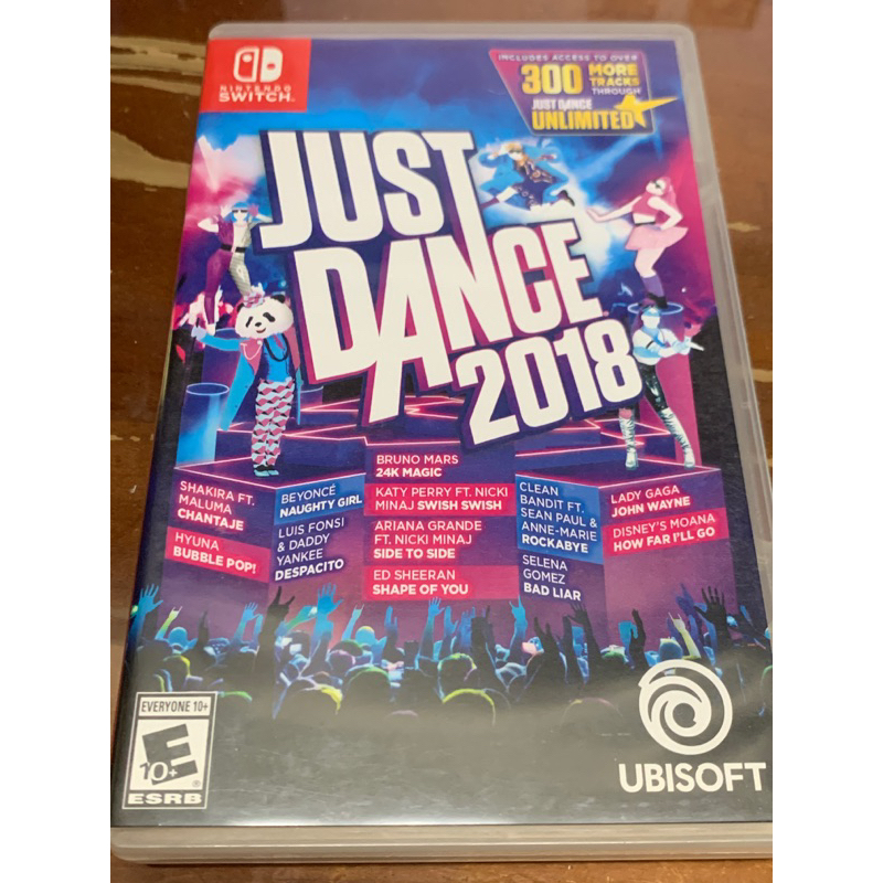 任天堂 Nintendo switch NS 舞力全開 2018 Just dance 2018 英文