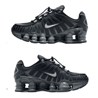 [歐鉉]WMNS NIKE SHOX TL 灰黑 透氣網眼 彈簧 運動鞋 女鞋 FV0939-001