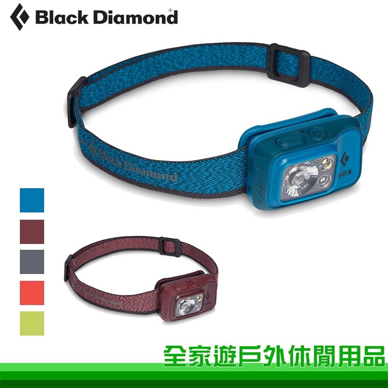 【全家遊戶外】Black Diamond 美國 SPOT 400-R 充電頭燈 登山頭燈 露營 USB充電 620676
