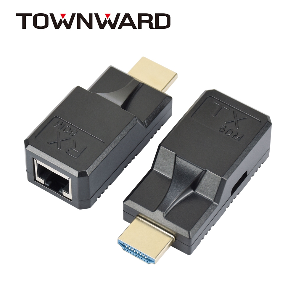 大城科技 HDMI網路延長器 網路線延長 延伸器 60M HDMI轉RJ45 CAT6