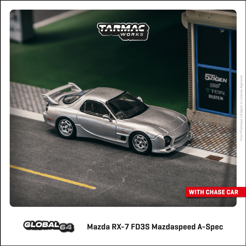 &lt;阿爾法&gt;Tarmac Works Mazda RX-7 FD3S Mazdaspeed A-Spec Silver