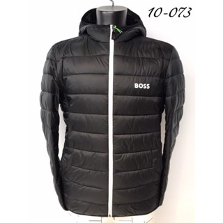 高雄凡賽斯歐洲精品 HUGO BOSS BOSS 素面款 左胸白色字型LOGO 黑色 羽絨外套 外套 輕羽絨