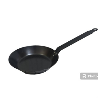【有發票】IH爐可用 台灣製 主廚黑鐵平煎鍋 (厚度1.5mm) 黑鐵平底鍋 佛來板 業務用