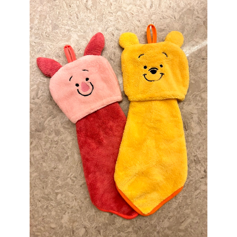 小熊維尼擦手巾 小熊維尼聯名款 韓國購入超可愛擦手巾