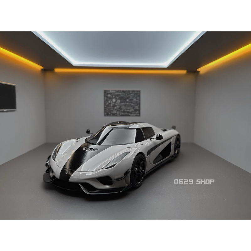 1/18 Koenigsegg Regera 灰色 (CLDC026) GT Spirit 中國獨家版 擺設裝飾 收藏品