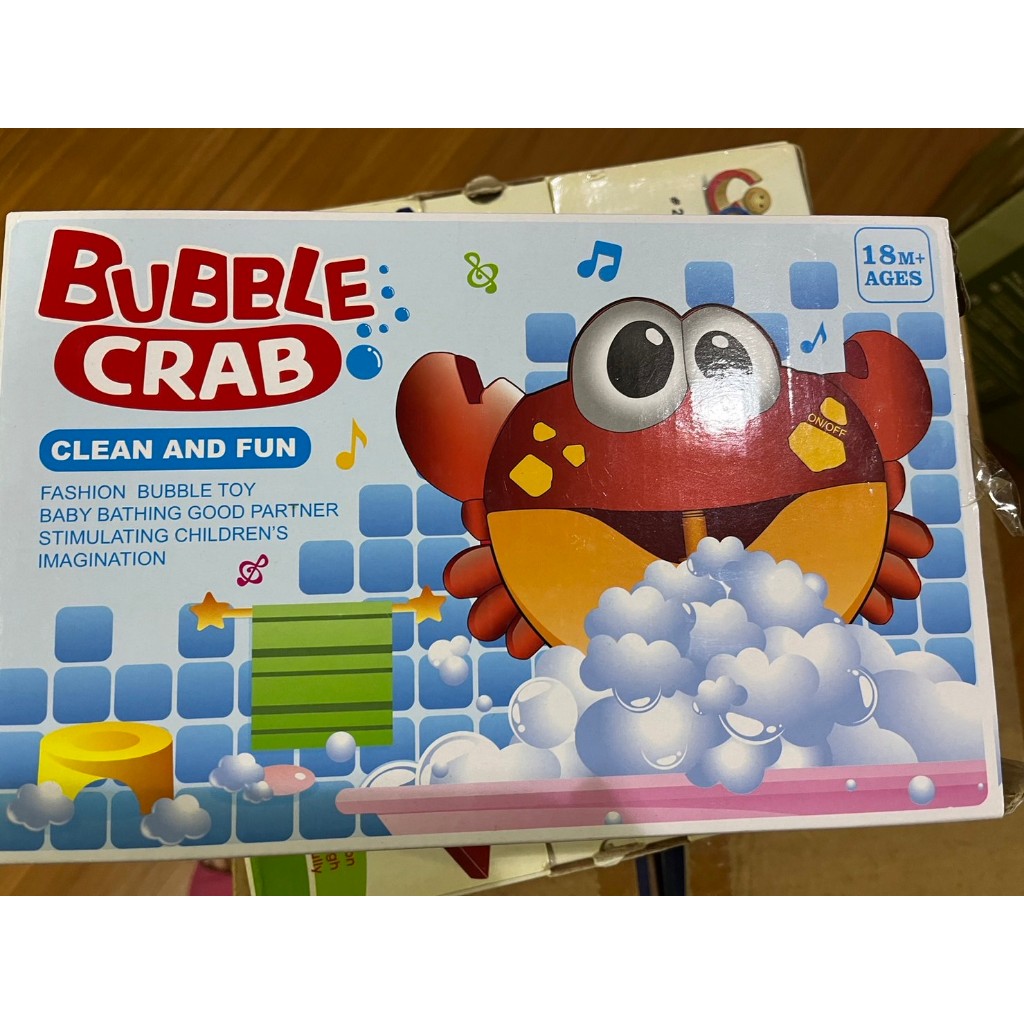 IngBaby 螃蟹泡泡機(洗澡玩具)