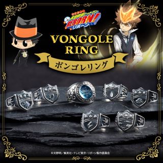 ☆ JB TOYS ☆ 日版 家庭教師HITMAN REBORN! 彭哥列戒指 銀925 推薦 周邊