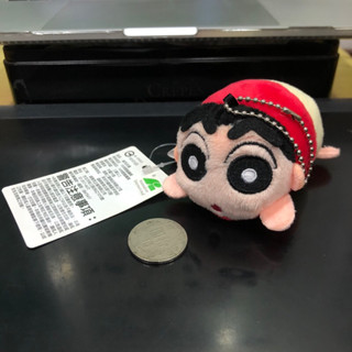 正版授權 蠟筆小新 小隻 吊飾 趴姿 趴趴 q版 填充 玩具 絨毛 娃娃 布偶 玩偶 吊牌還在