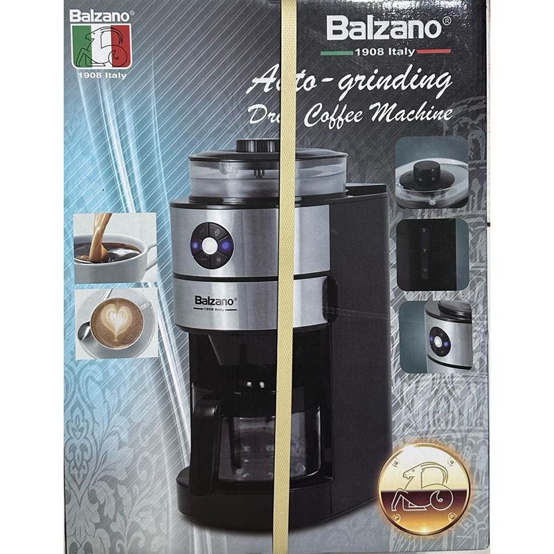 【義大利Balzano】全自動研磨咖啡機 BZ-CM1106