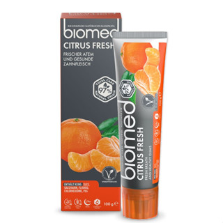【歡迎批發】蓓齒美 Biomed 柚橘潔齒清新牙膏(100g)