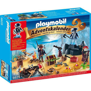 鍾愛一生 德國 Playmobil 摩比 6625 海盜降臨曆