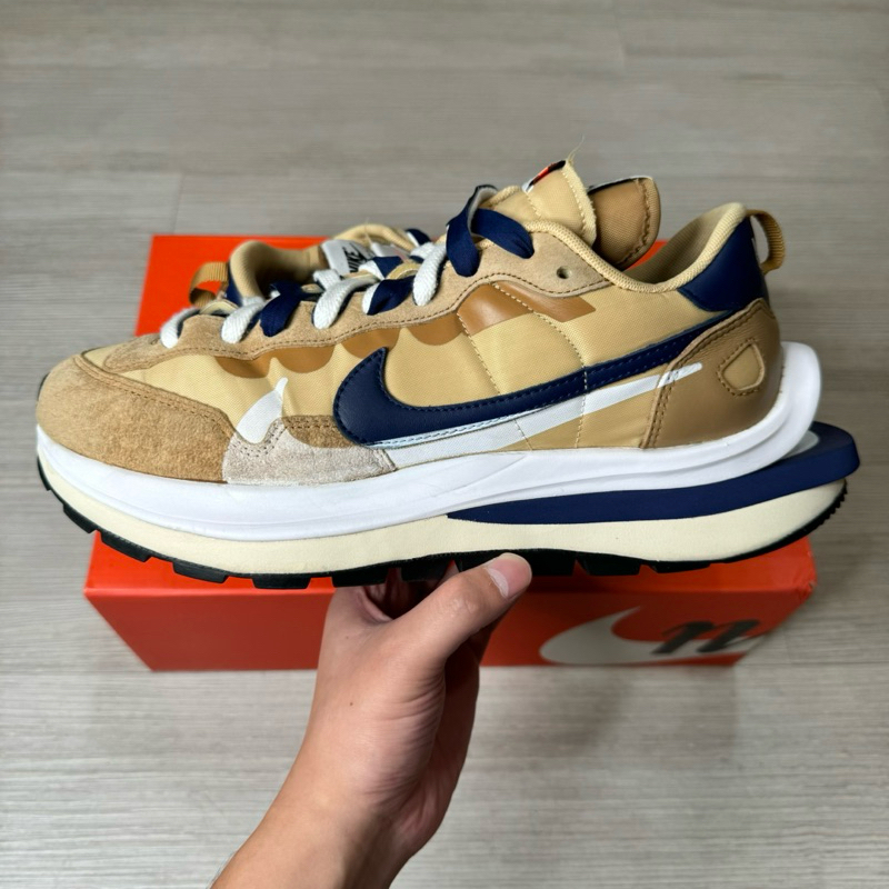 Nike x Sacai vaporwaffle 奶茶