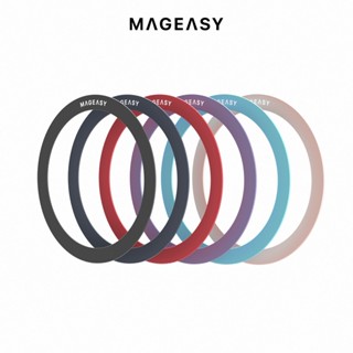 MAGEASY▸HOOP 磁吸擴充貼片(支援MagSafe) 貼合iPhone 12以上後續機型 多色貼片 磁吸貼片