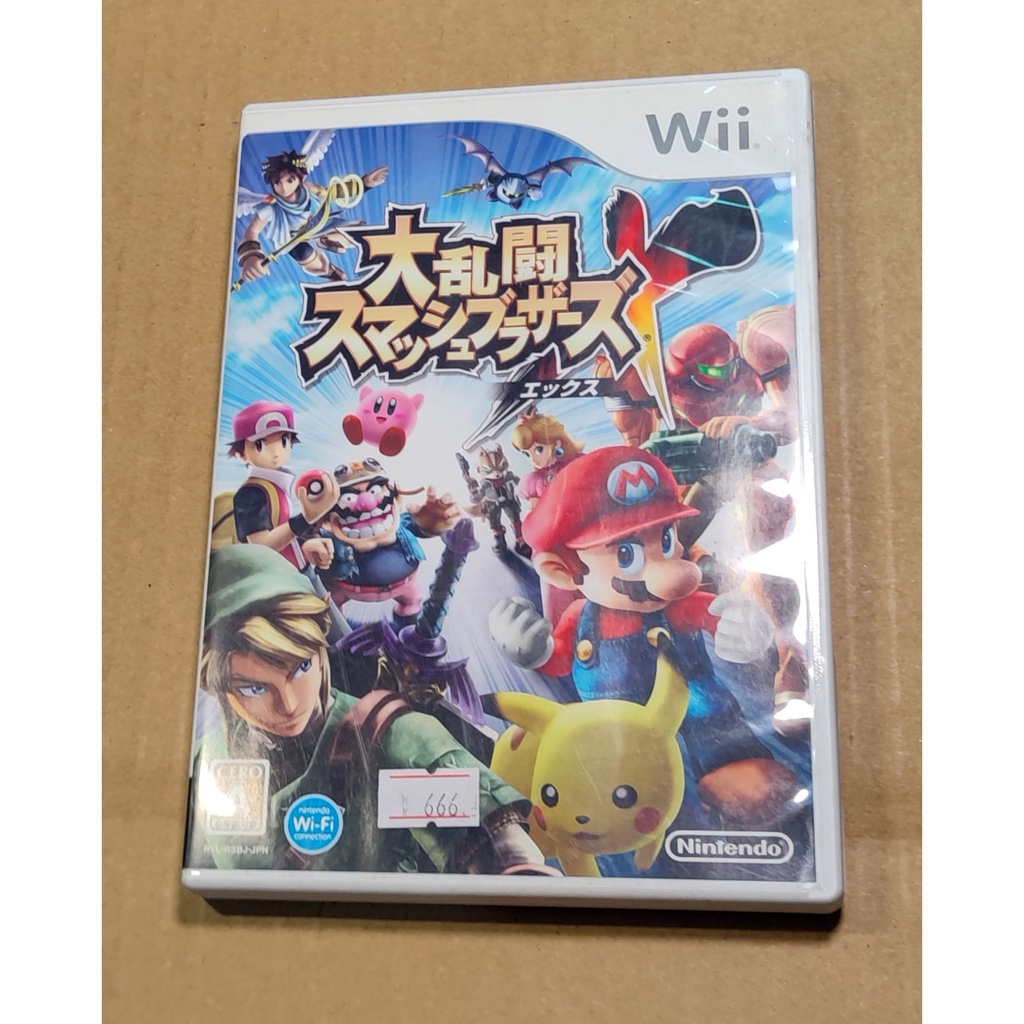 便宜賣！Wii 日版遊戲- 任天堂明星大亂鬥 X（瘋電玩）